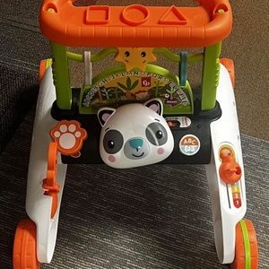 Fisher-Price Baby & Toddler Toy 2-Sided Steady Speed Panda Walker